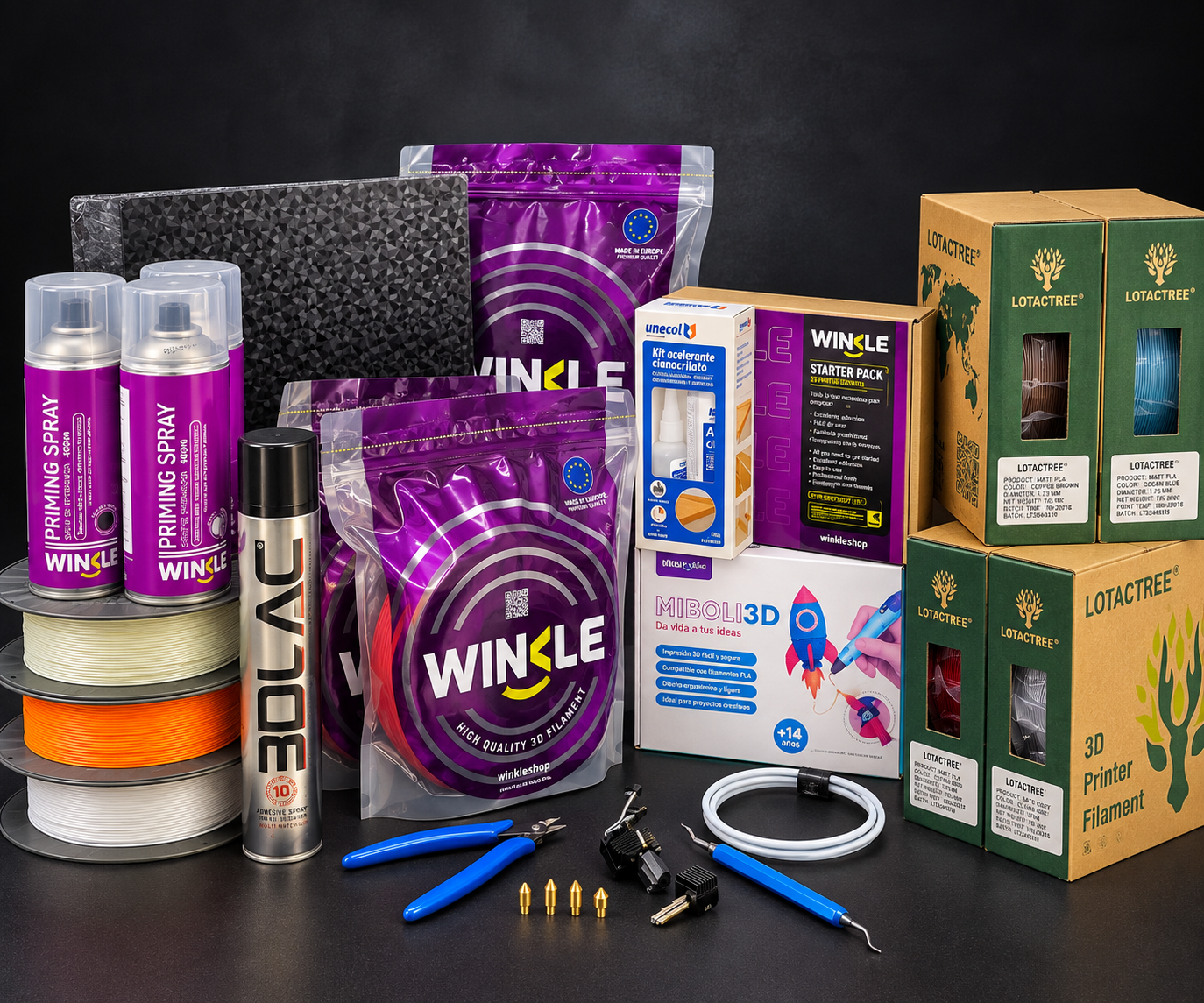 Materiales y consumibles maker